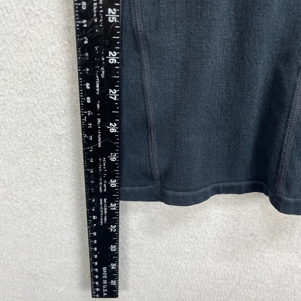 Free People Movement Penny Pull On Flare Pants Women XS/S Black Ribbed Yoga Boho - Picture 9 of 12